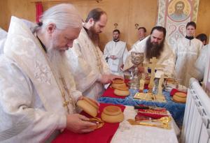 Митрополит Георгий совершил чин освящения храма в честь Казанской иконы Божией Матери в Нижнем Новгороде
