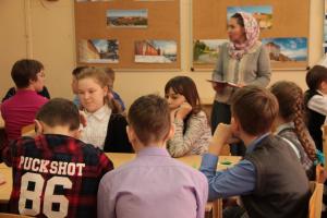 В районной школе посёлка Сокольское  прошла первая игра-викторина о русской культуре