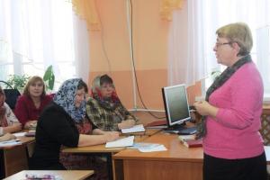 В Семеновской православной гимназии прошел методический семинар с участием специалиста НИРО Л.А. Гончар