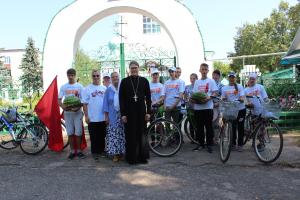 В Шарагском благочинии завершился велопробег «Время узнать Россию»