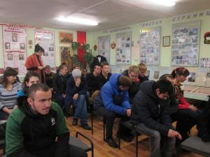 Цикл бесед с молодежью о христианстве» проходит в Ковернино
