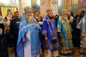 В Казанском храме Нижнего Новгорода епископ Августин принял участие в праздничном Богослужении