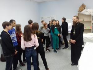 В оздоровительном комплексе «Сокол» Городецкого района состоялась серия лекций-бесед с детьми на тему «Рождество Христово»