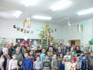 Рождественский праздник в селе Цыкино Сокольского района