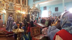 Первая Великопостная неделя в селе Светлое Семеновского благочиния