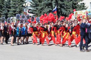 Празднование Дня Победы в Семенове