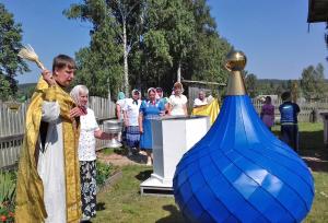 Чин освящения купола и креста в Варнавинском благочинии