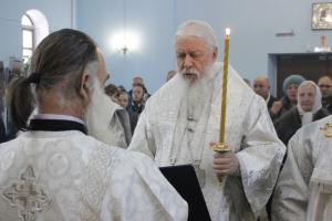 Епископ Городецкий и Ветлужский Августин совершил архипастырский визит в поселок Ветлужский Краснобаковского района