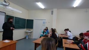Встреча с первокурсниками в Сокольском благочинии