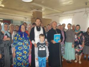Престольный праздник в селе Егорово Воскресенского благочиния