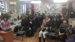Встреча со студентами в Ковернино