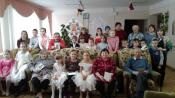 Поздравление с Рождеством Христовым жильцов Роженцовского спецжилдома