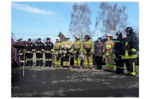 Освящение пожарной части Шарангского района