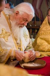Епископ Городецкий и Ветлужский Августин совершил Божественную литургию в Городецком кафедральном соборе