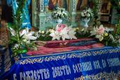 Епископ Городецкий и Ветлужский Августин совершил всенощное бдение с Чином погребения Божией Матери в Городецком Феодоровском мужском монастыре