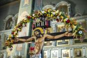 Праздник Воздвижения Честнаго и Животворящего Креста Господня в Городецком Феодоровском мужском монастыре