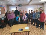 Встреча с пенсионерами в Варнавино