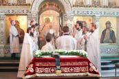 В субботу Страстной седмицы епископ Городецкий и Ветлужский Августин совершил Божественную литургию