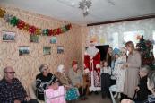 Поздравление с Рождеством Христовым в социальных учреждениях Воскресенского муниципального округа
